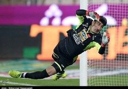 حضور بیرانوند در تمرین نفت تهران +عکس