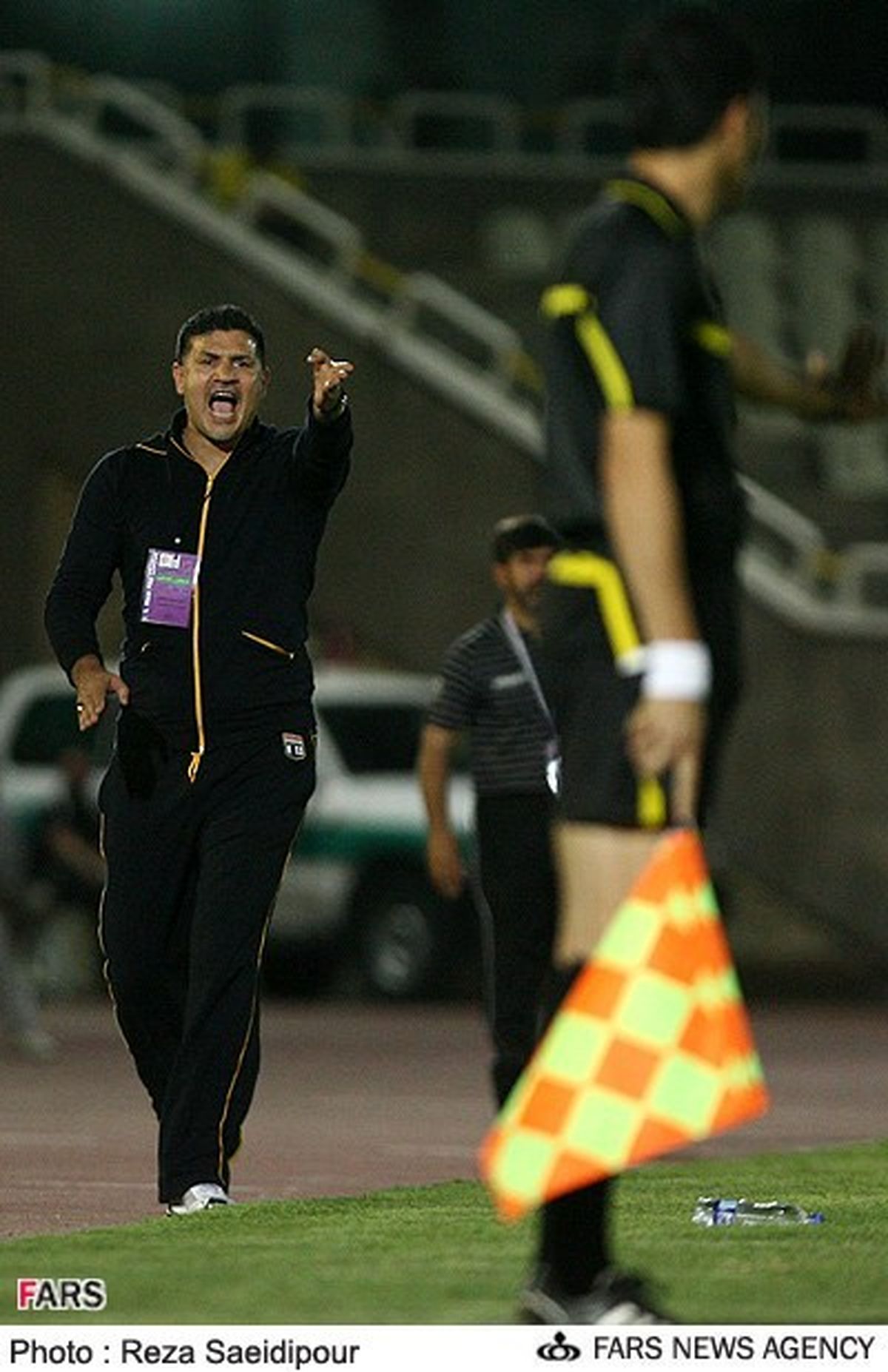 عکس/اعتراض علی دایی مدل 91