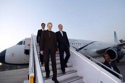 لاریجانی وارد اسلام آباد شد