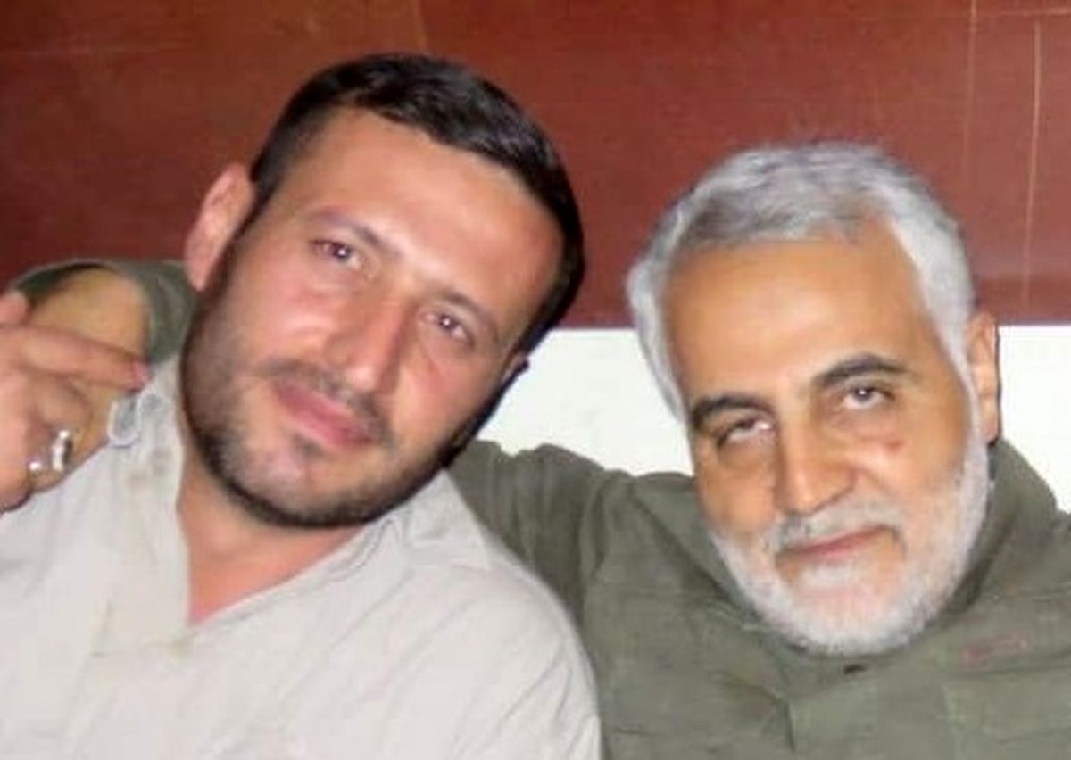 محافظ حاج قاسم سلیمانی که شهید شد +عکس