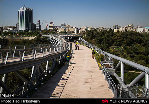 پل طبیعت در تهران/تصاویر