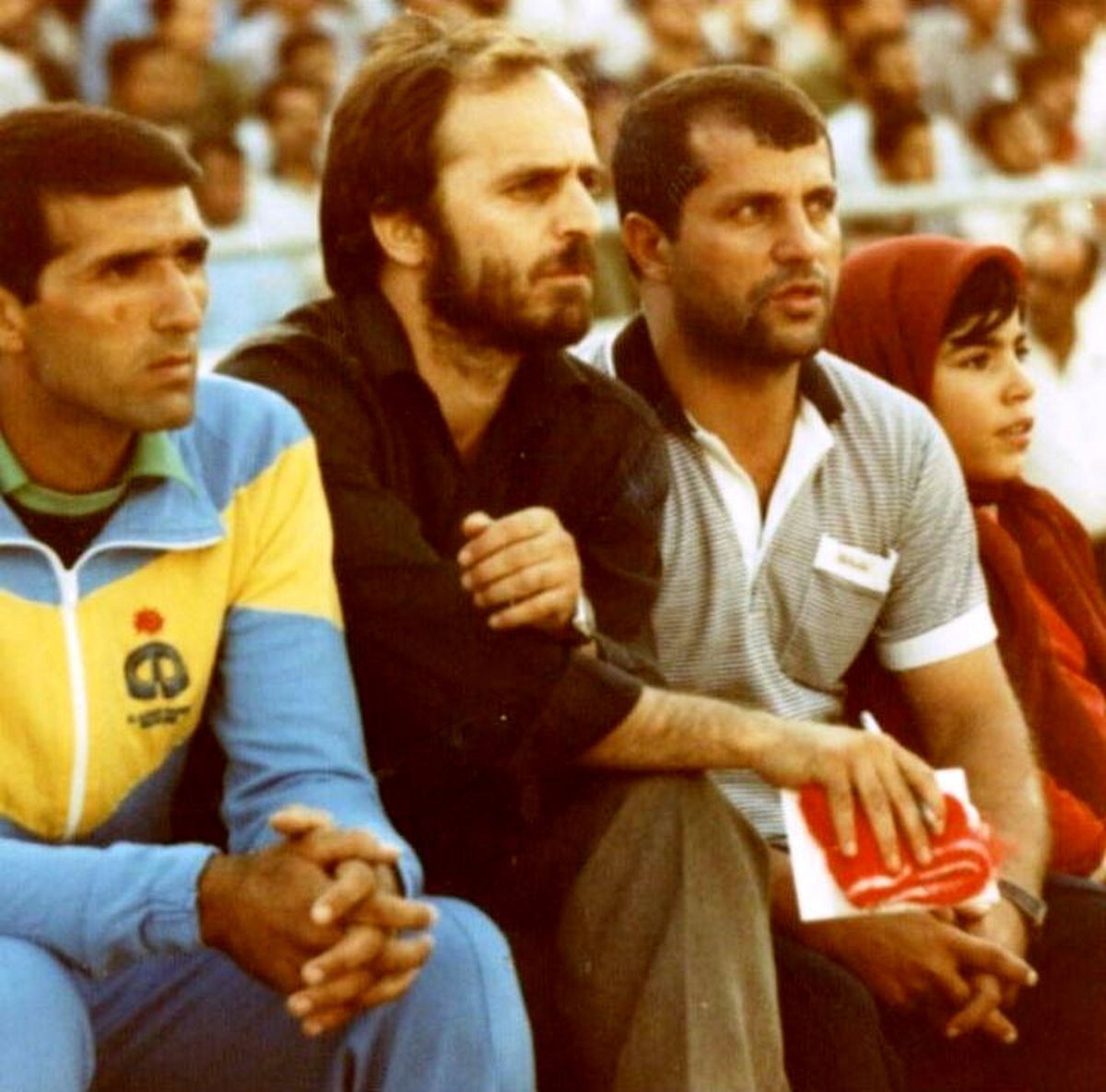 علی پروین و دخترش +عکس