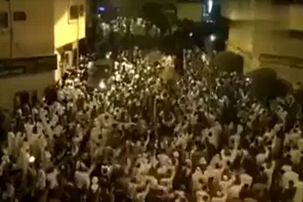 شعار «مرگ بر آل سعود» در قطیف عربستان +عکس و فیلم