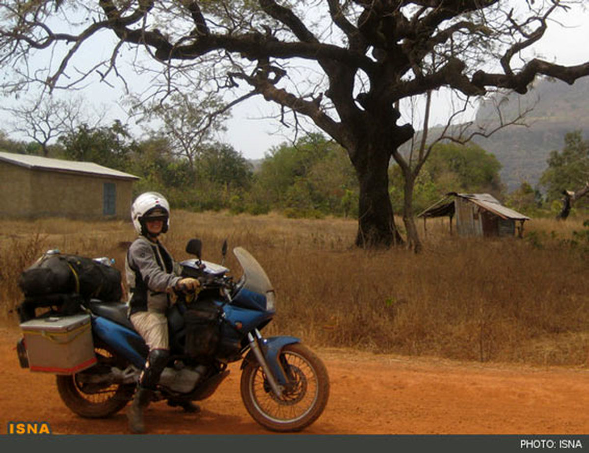 مارکوپولو موتورسوار در ایران/ تصاویر