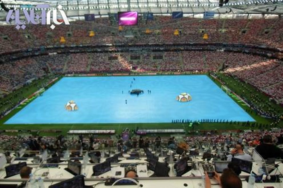 عكس/مراسم افتتاحیه جام ملت های اروپا