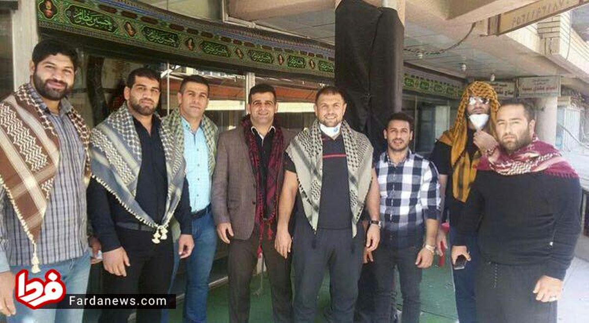 عکس: بهداد سليمی در راه کربلا - نجف