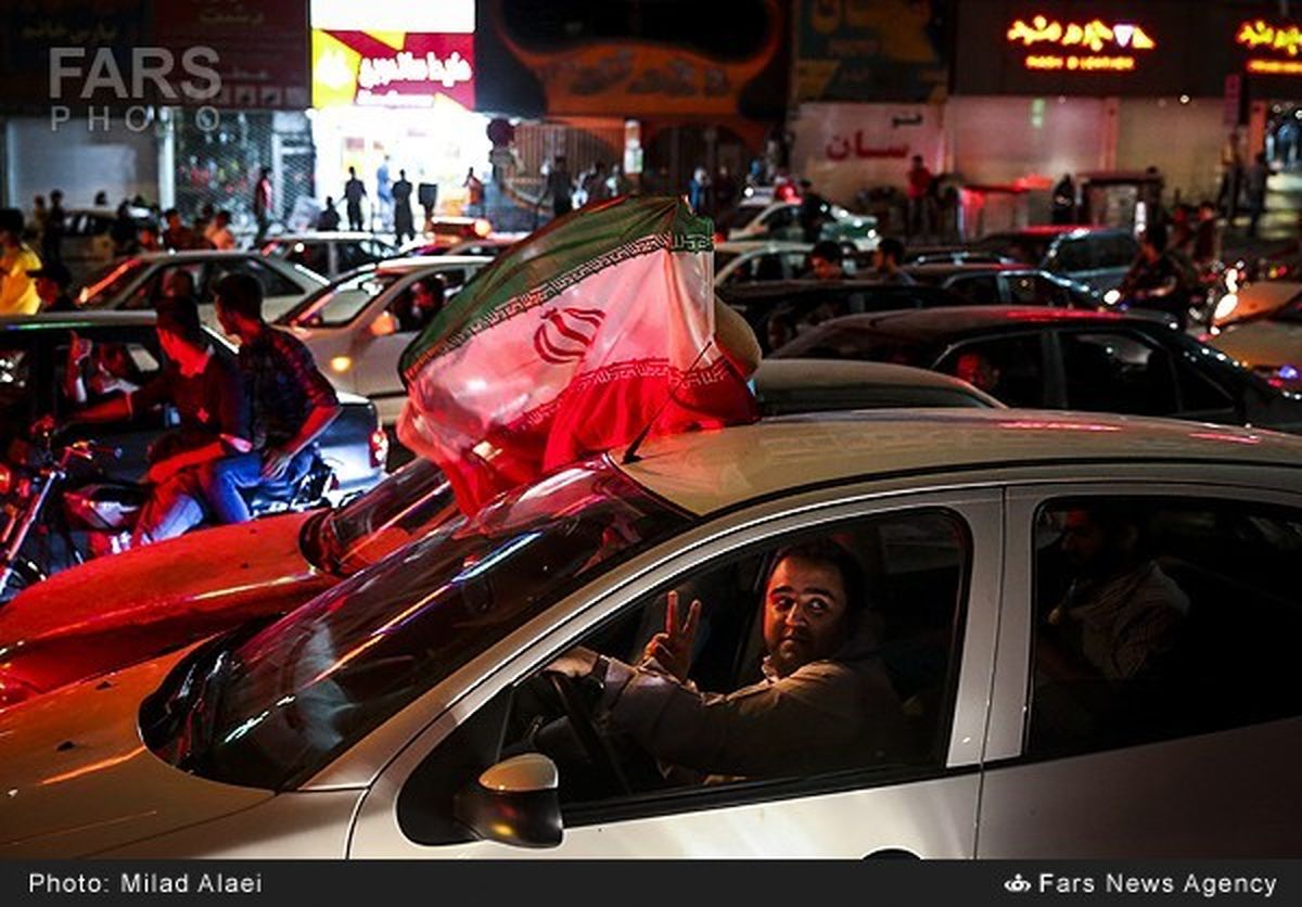 تصاویر/شادیمردمبعدازدیدارایرانوآرژانتین