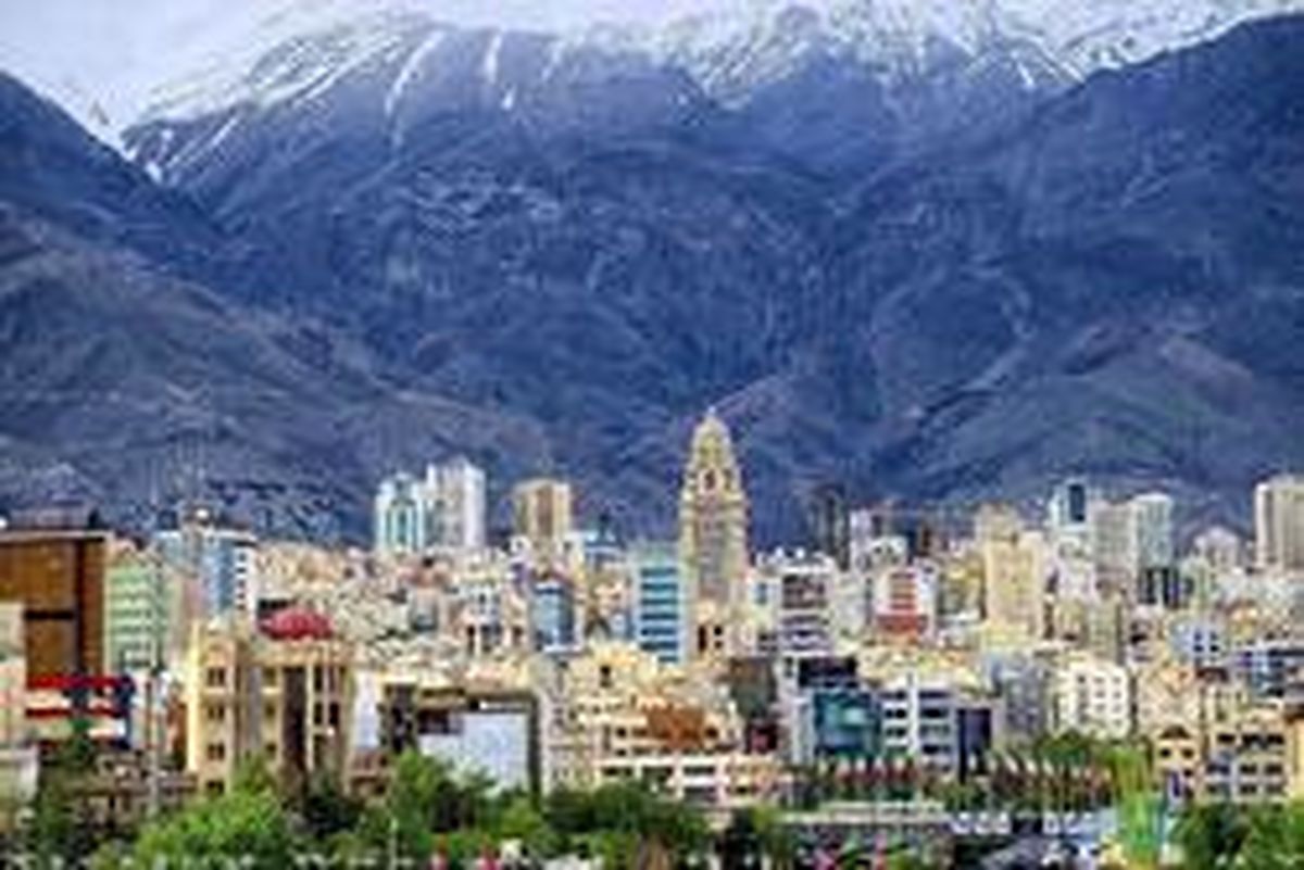 هوای تهران با بارش باران پاک شد