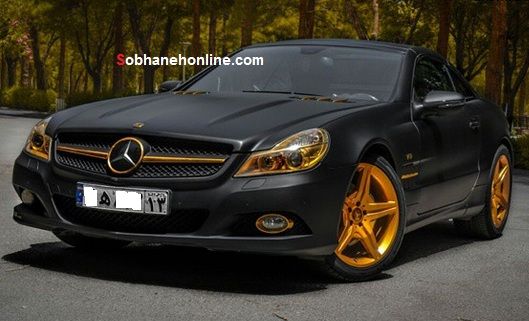 عکس/بنز منحصربفرد یک اصفهانی