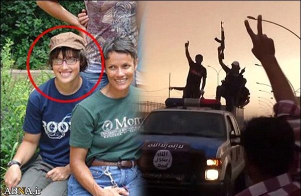 دخترآمریکایی حامی داعش/عکس