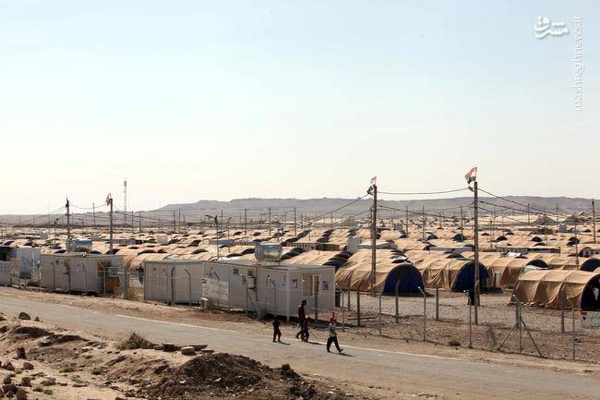 تصاویر: محل نگهداری زنان و فرزندان داعشیها