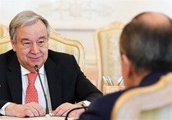 سوریه محور رایزنی تلفنی لاوروف و دبیرکل سازمان ملل