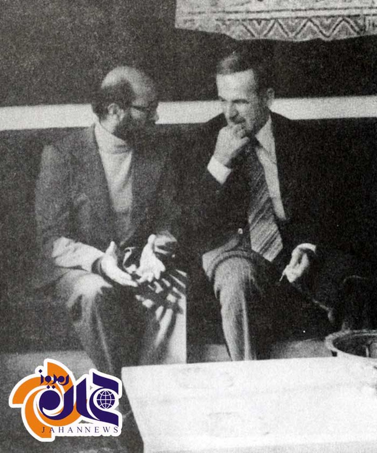 عکسی دیده نشده از چمران و حافظ اسد