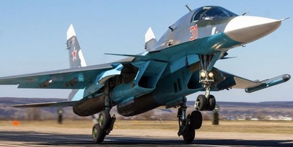 سقوط بمب افکن سوخو-۳۴ روسیه