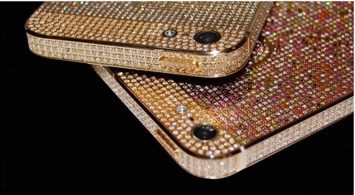 موبایلهای از جنس طلا/تصاویر