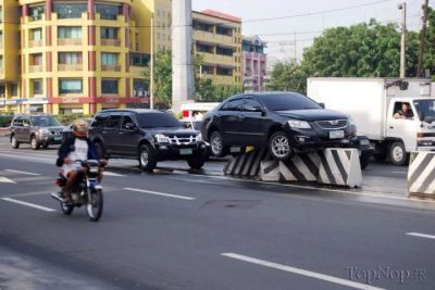 عجیب ترین جای پارک/عکس