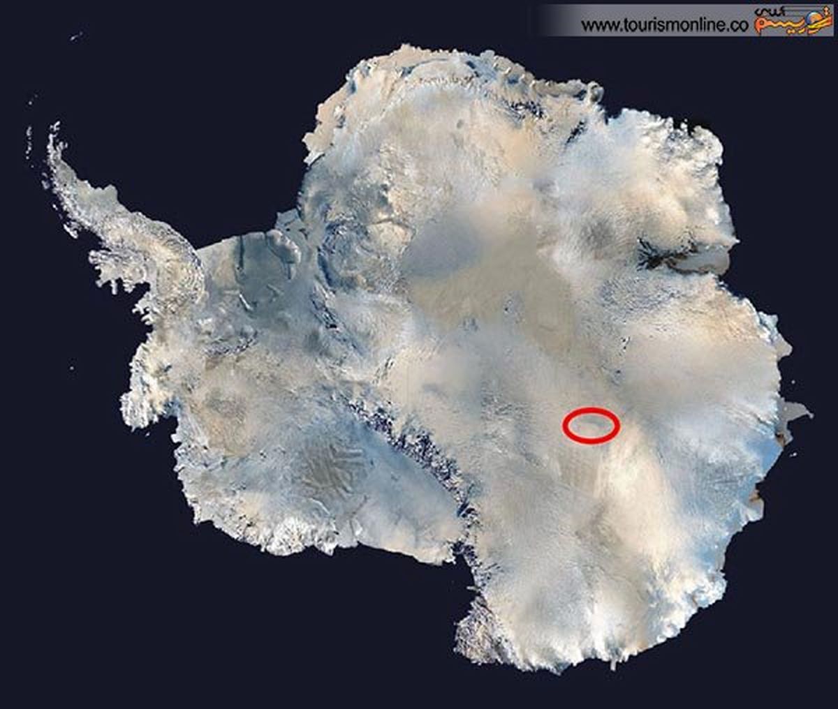 سردترین نقطه زمین +عکس