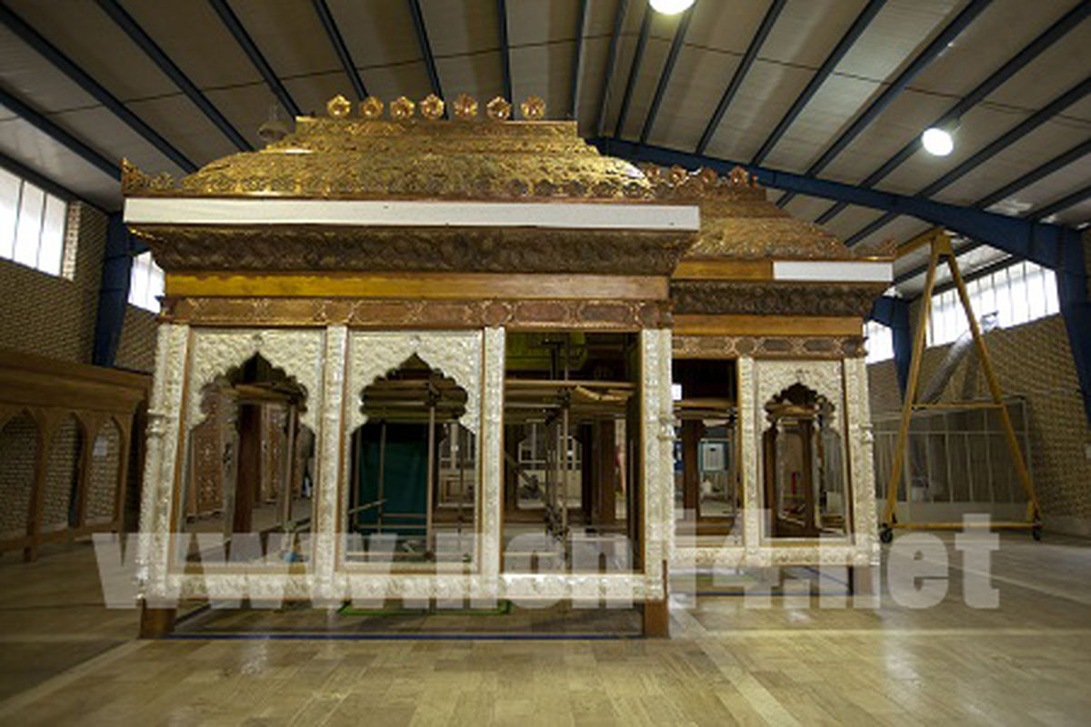 رونمايي‌ازضريح‌جديدامامين‌عسگريين/تصاوير