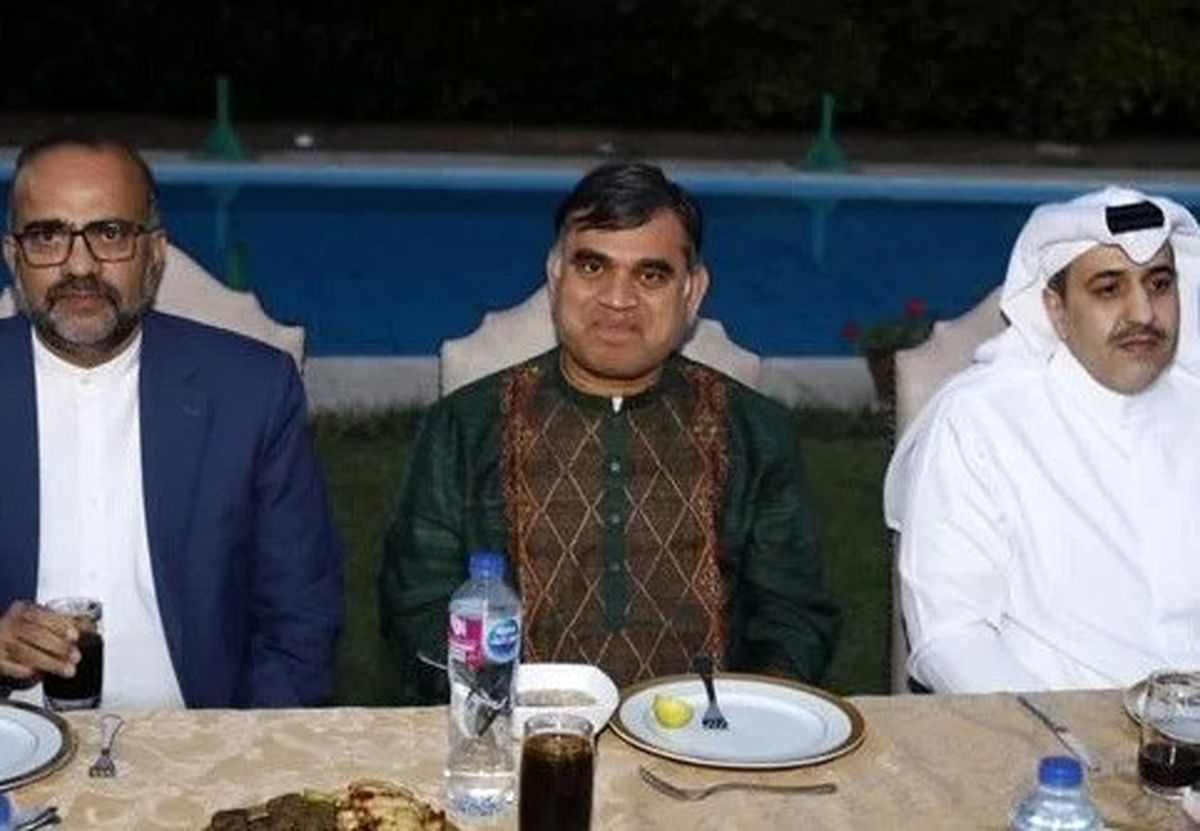 حضور سفیر عربستان در ضیافت افطار نمایندگی ایران در مصر