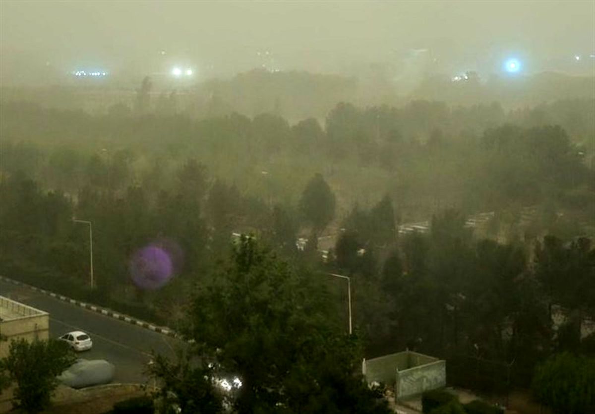 سرعت طوفان تهران