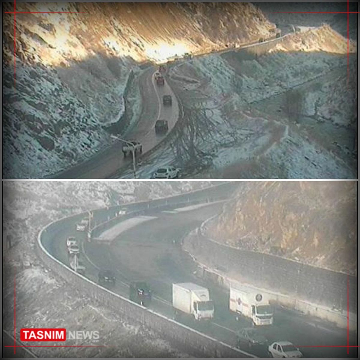 ترافیک سنگین در محورهای مازندران