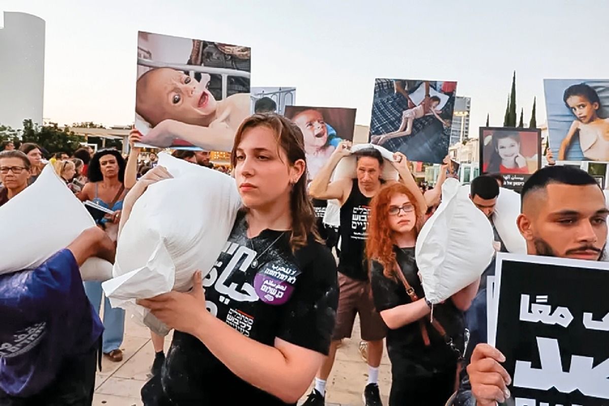 قیام جهان شرمگین علیه جنگ نان در غزه