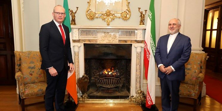 برجام محور گفت‌وگوی ظریف و همتای ایرلندی در دوبلین