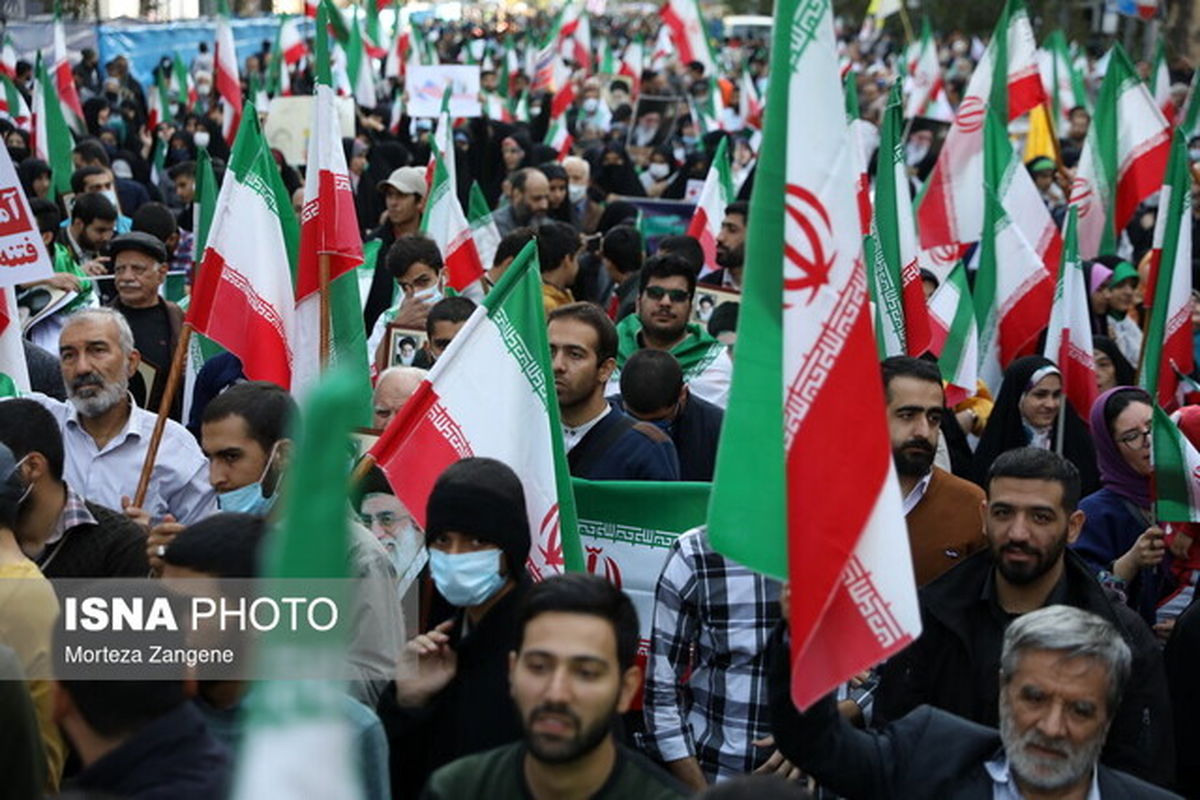 بازتاب راهپیمایی ۱۳ آبان در رسانههای غربی
