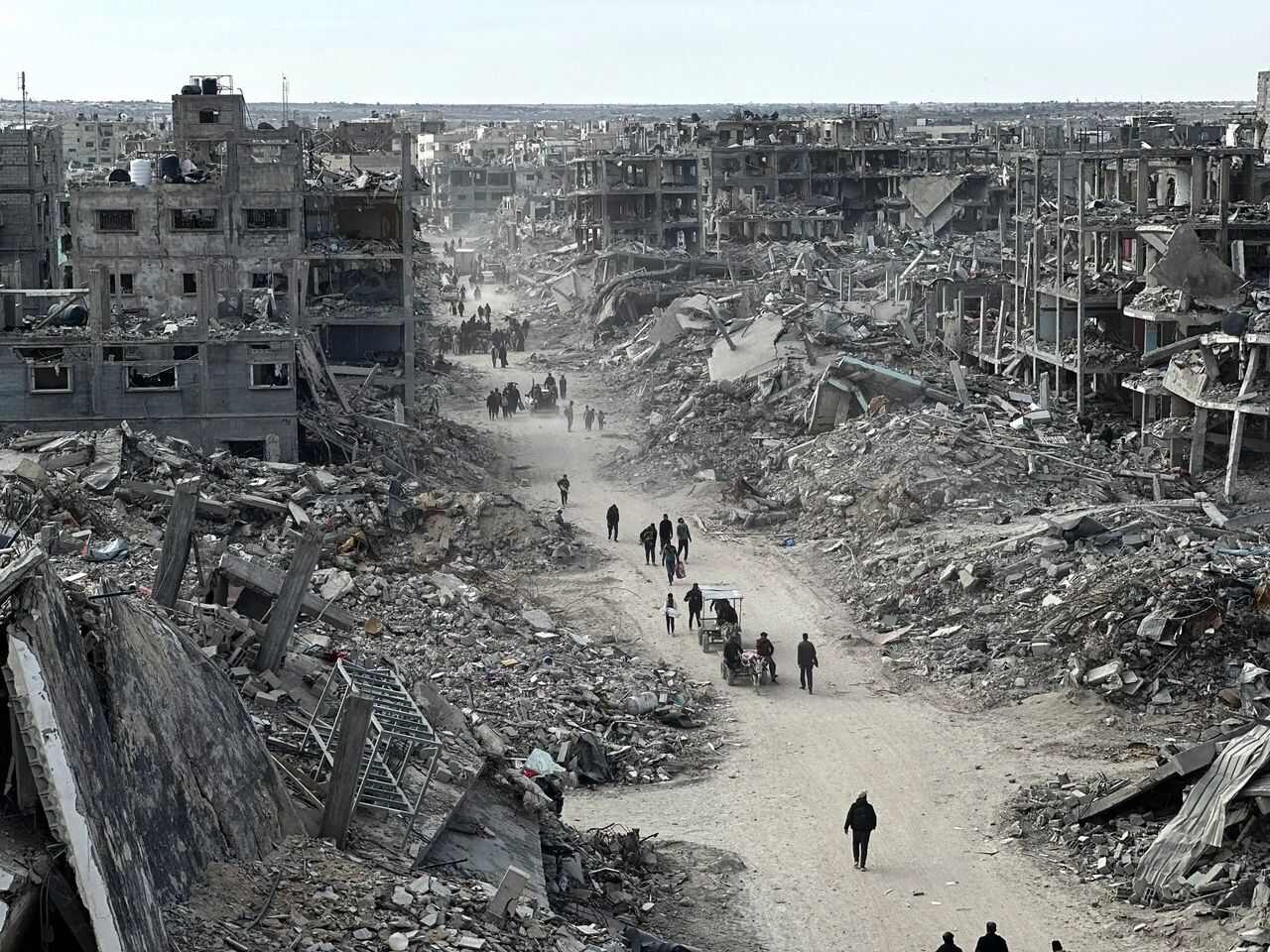 آغاز مرحله نخست آتشبس در غزه