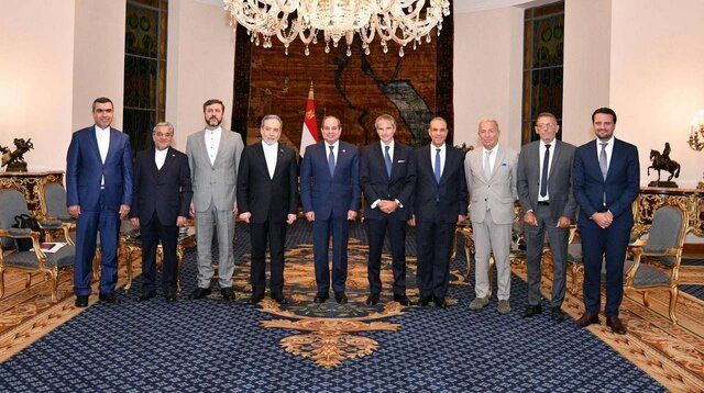 تشکر گروسی از السیسی