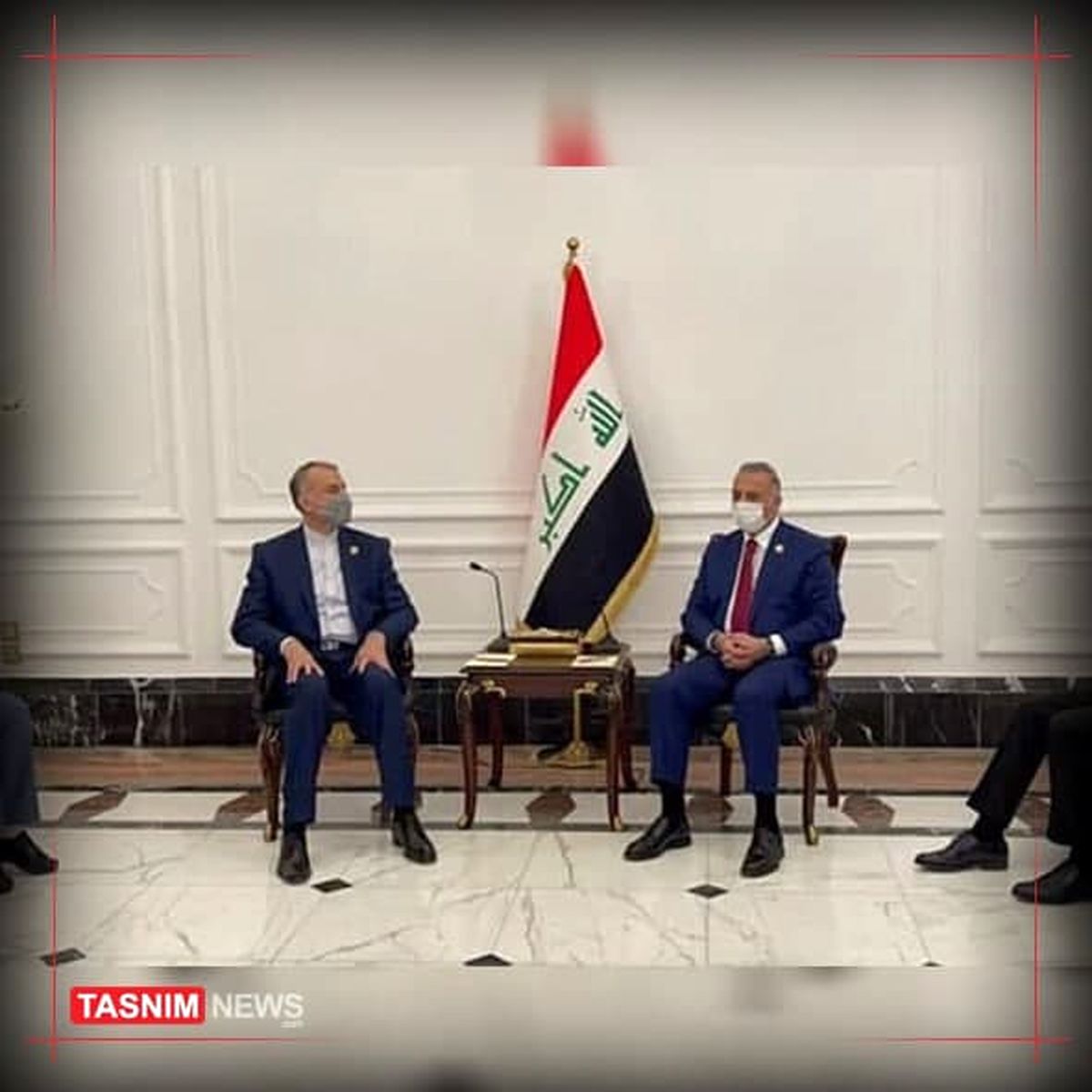 دیدار و رایزنی وزیر خارجه ایران با نخست‌وزیر عراق