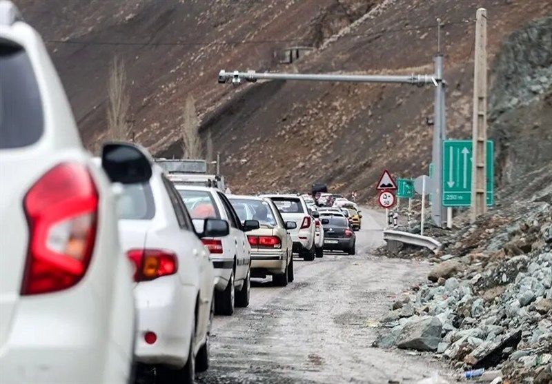 ترافیک سنگین در چالوس، هراز و آزادراه تهران–شمال