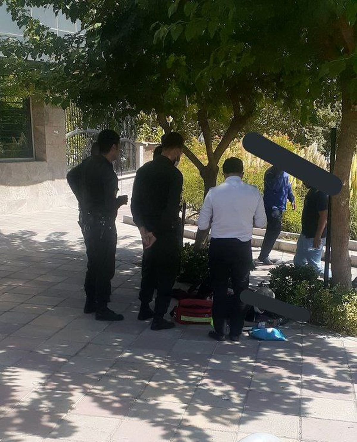 اتفاق هولناک در تهران | تیراندازی نزدیکی ایستگاه مترو میرداماد +عکس