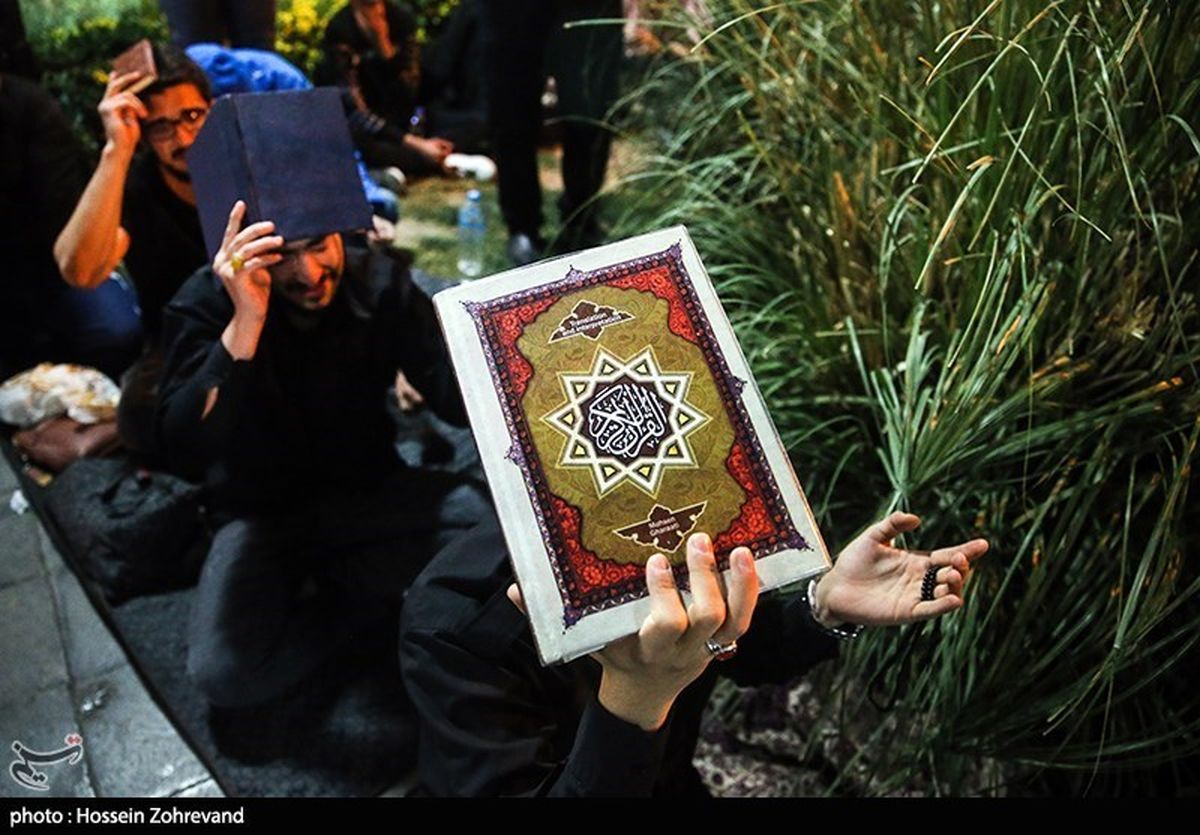 احیای بارانی شب قدر بیست و یکم در حرم مطهر رضوی