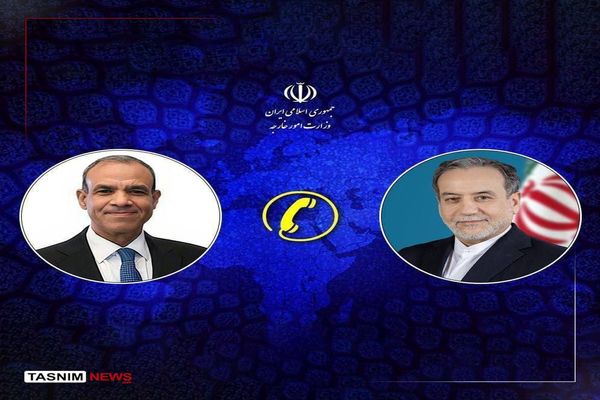 گفتگوی تلفنی وزرای خارجه ایران و مصر