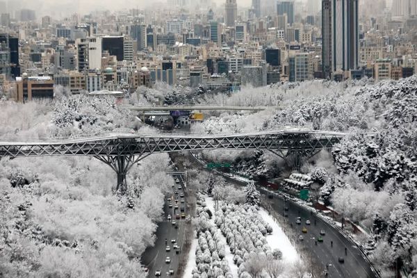 تهران برفی می شود