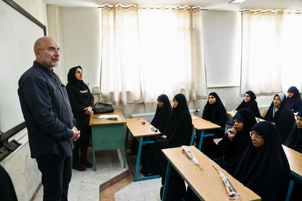  سخنان قالیباف در مراسم آغاز سال تحصیلی +فیلم