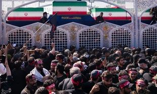 تصاویر مراسم تشییع پیکر مطهر آقای شهید ایران