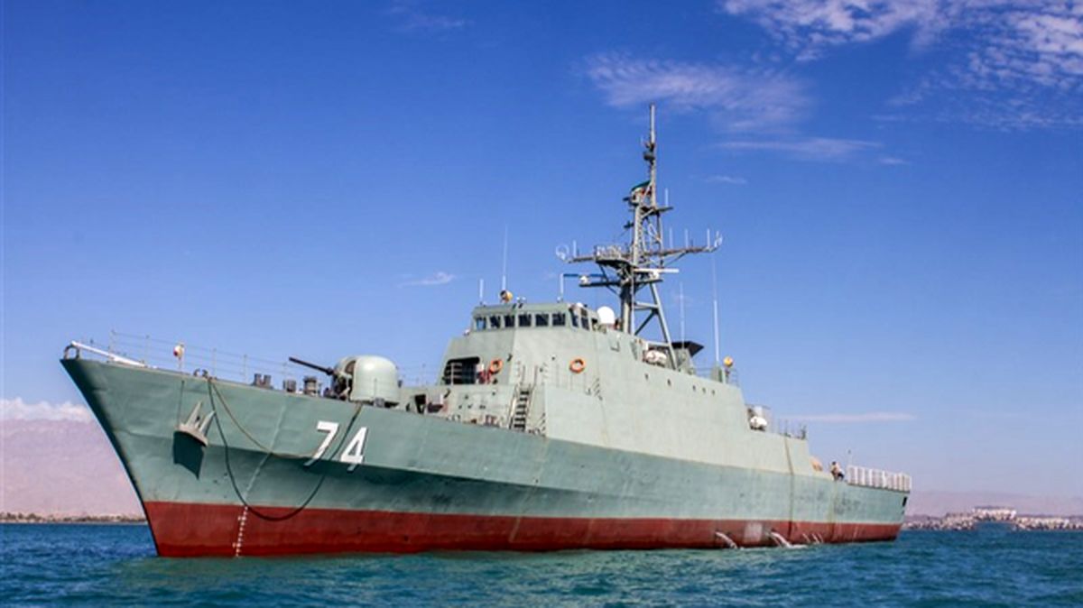 تجهیز ناوشکن سهند به ۱۲ فروند موشک کروز