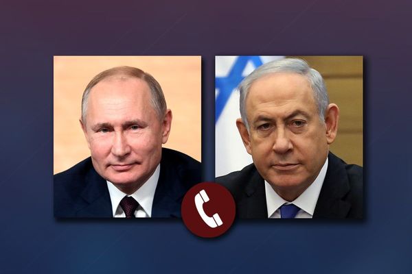 دومین تماس تلفنی مهمر پوتین و نتانیاهو در یک هفته