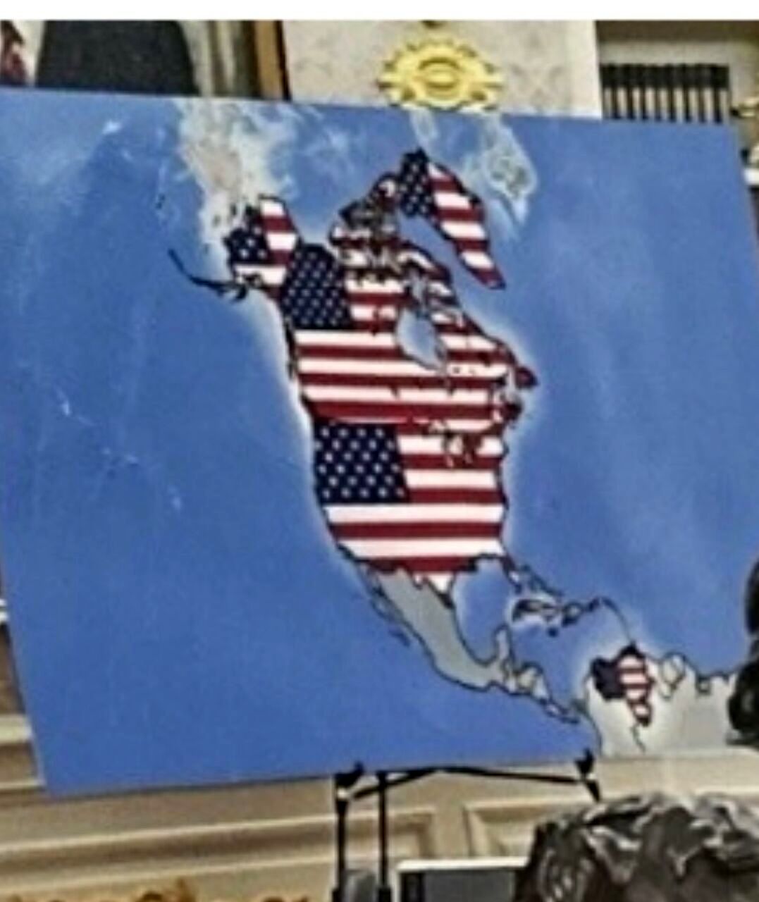 پیام پنهان ترامپ در یک عکس 