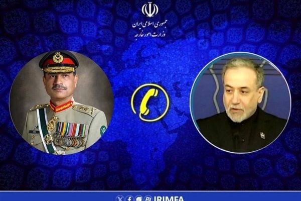عراقچی به فرمانده ارتش پاکستان: ایران قاطعانه مقابل هرگونه ماجراجویی آمریکا می‌ایستد