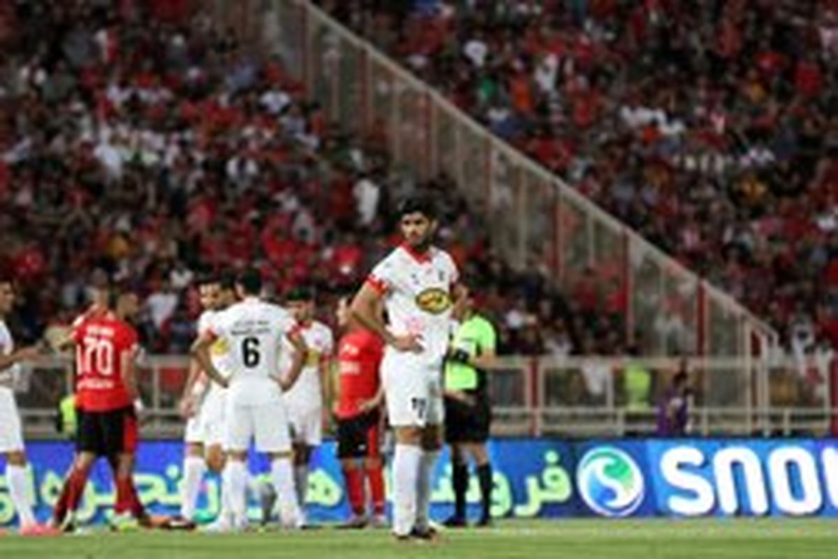 گل اول پرسپولیس به فولاد