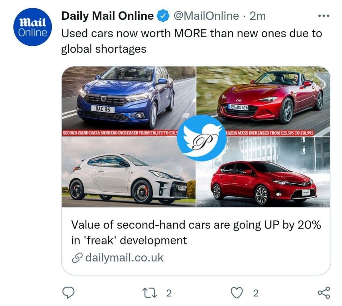 اتفاقی عجیب در بازار جهانی/ خودروهای دست دوم گران شدند!