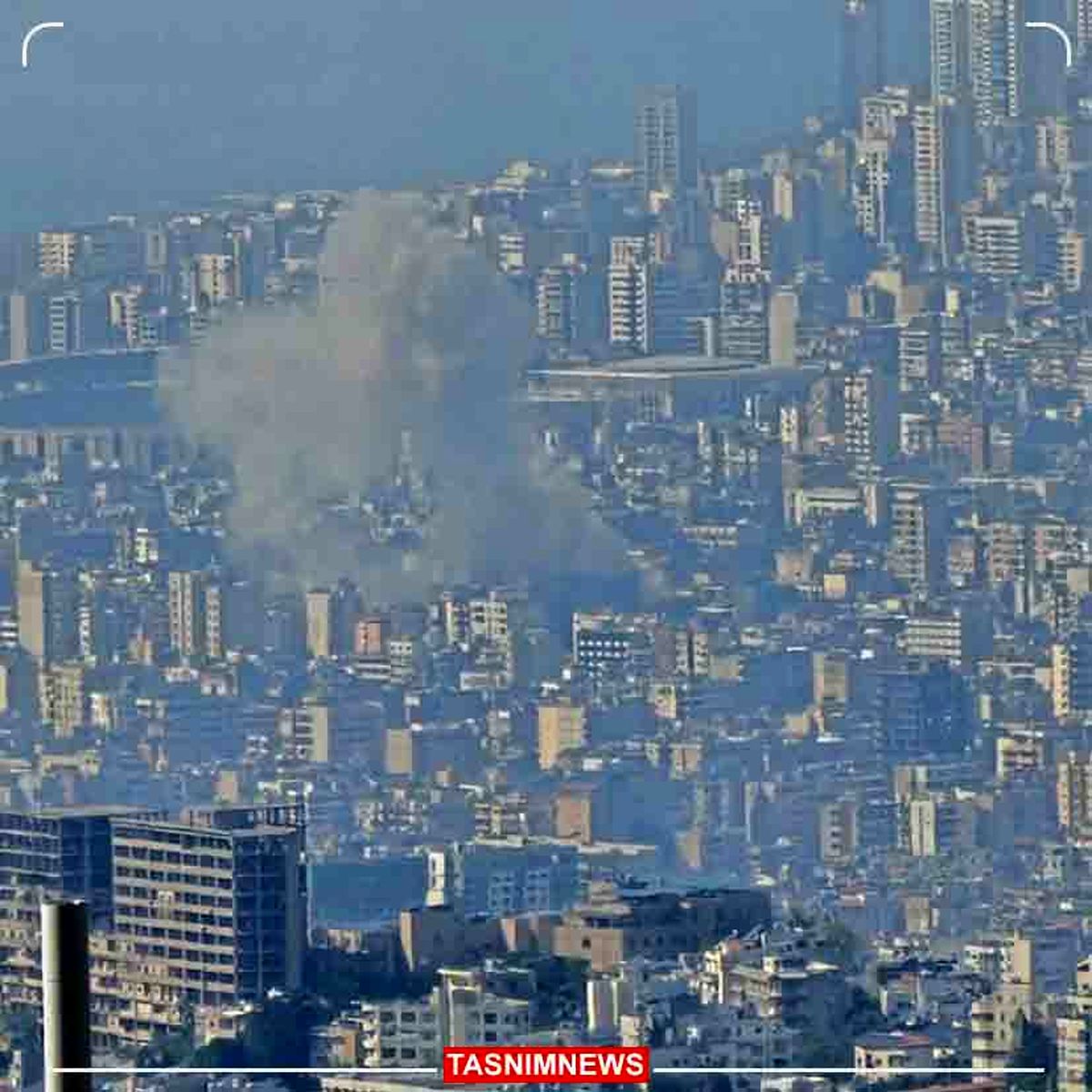 شنیده شدن صدای انفجار در بیروت