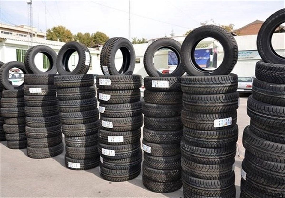  کشف محموله میلیاردی لاستیک قاچاق 
