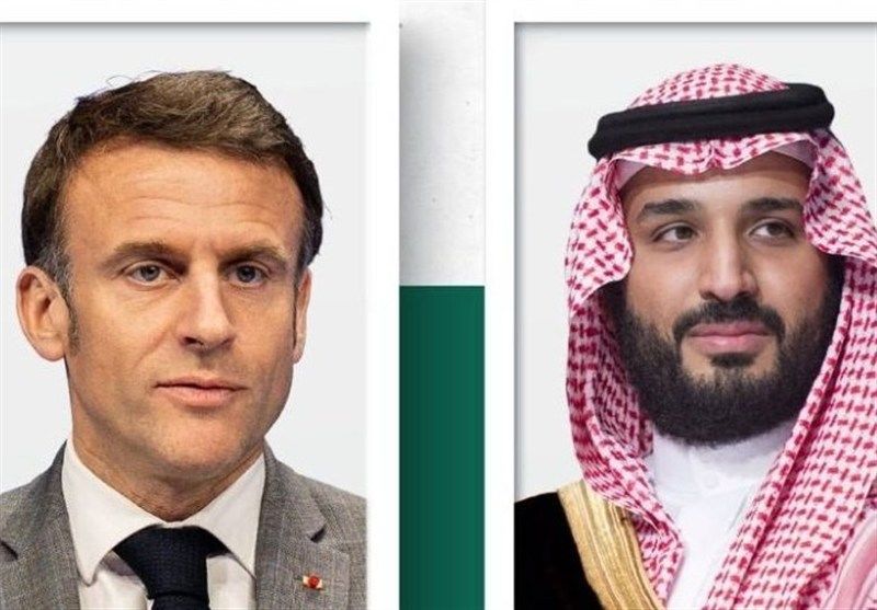 رایزنی بن‌سلمان و مکرون درباره مسائل منطقه