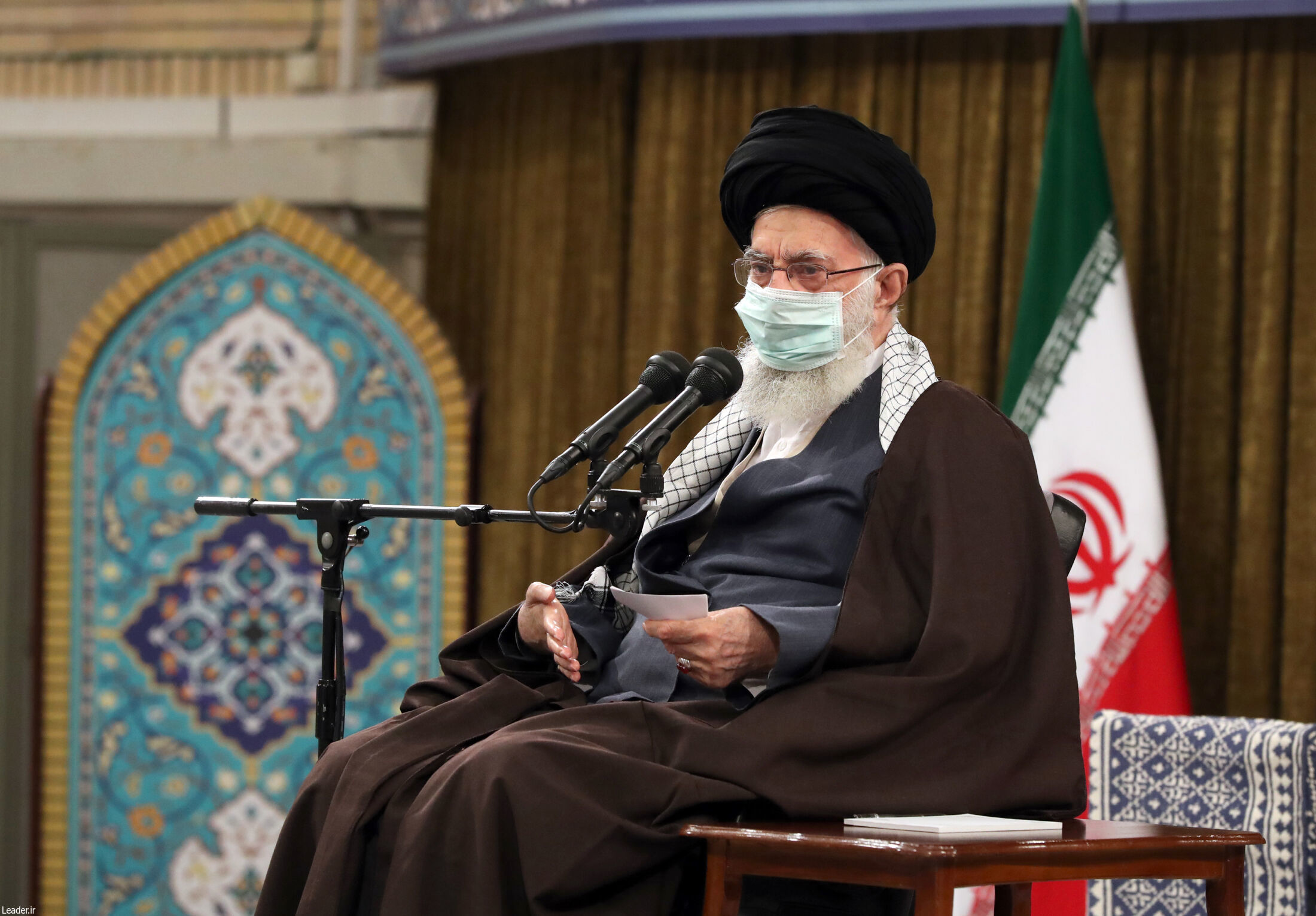 تصاویر: دیدار دست‌اندرکاران کنگره‌ شهدای ایلام با رهبر انقلاب