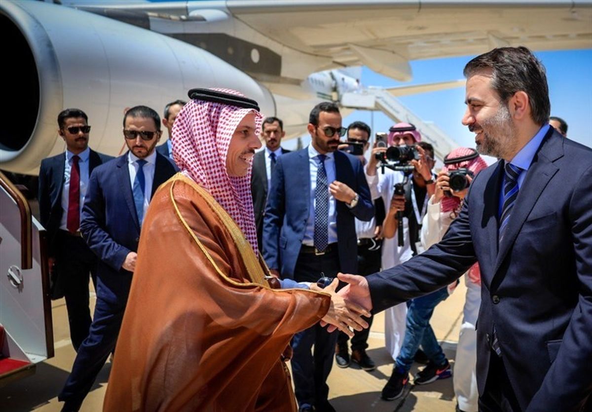 وزیر خارجه عربستان وارد دمشق شد