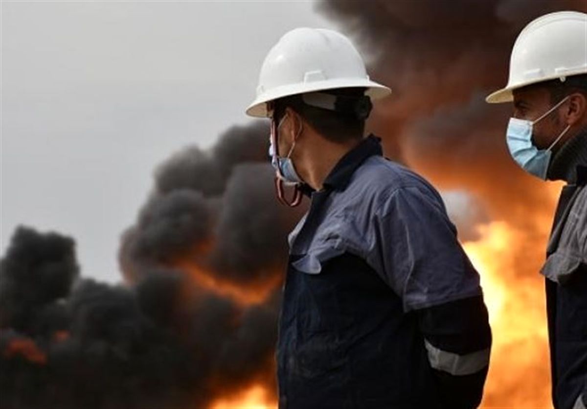 حریق در مجتمع چرمسازی بویین‌زهرا +فیلم